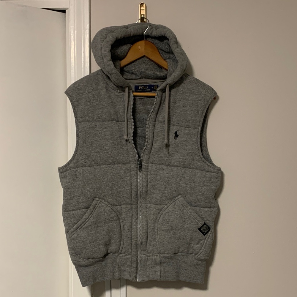Ralph Lauren thermal lined fleece vest